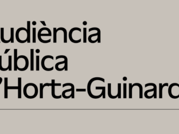 Participa a l'Audiència de Horta-Guinardó: Presencial i Virtual Participa a l'Audiència de Horta-Guinardó: Presencial i Virtual